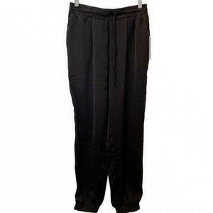 Lulu's Women's Size Small Pull On Pants Waistband Elastic Ankle Black